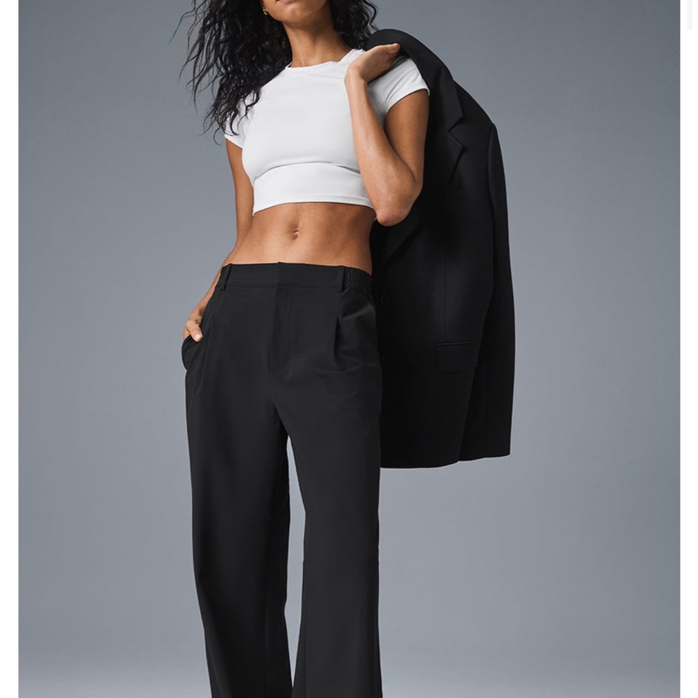ALO Yoga Black Women's Pursuit Trousers